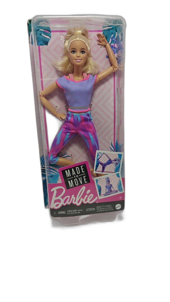 BARBIE GXF04 DOLL MADE TO MOVE