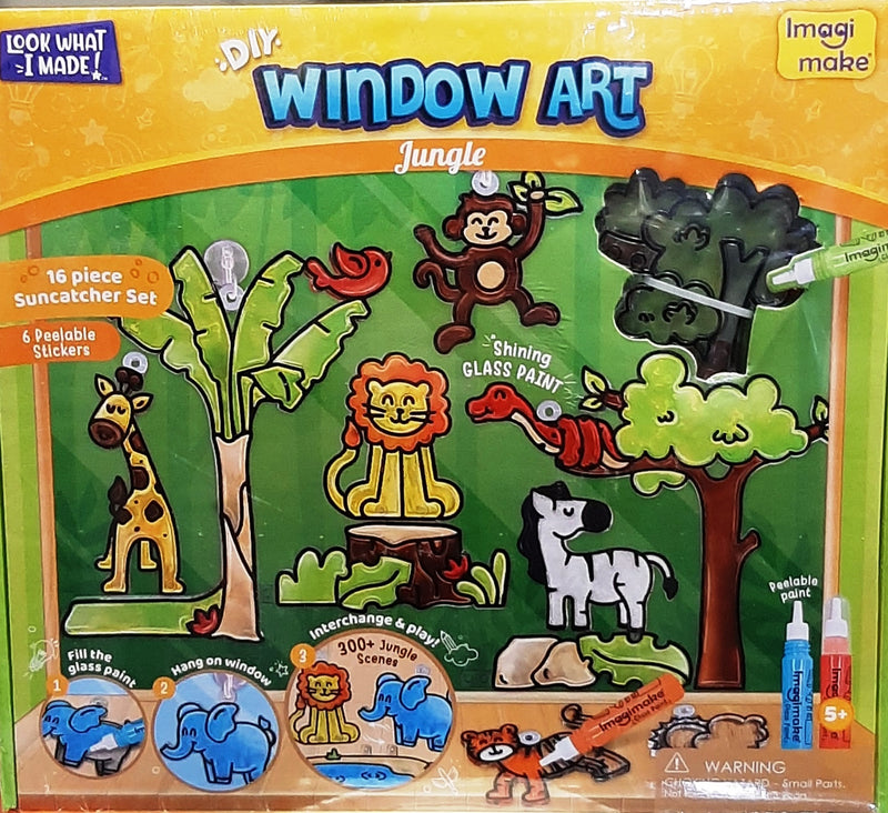 IMAGIMAKE WA04 WINDOW ART JUNGLE