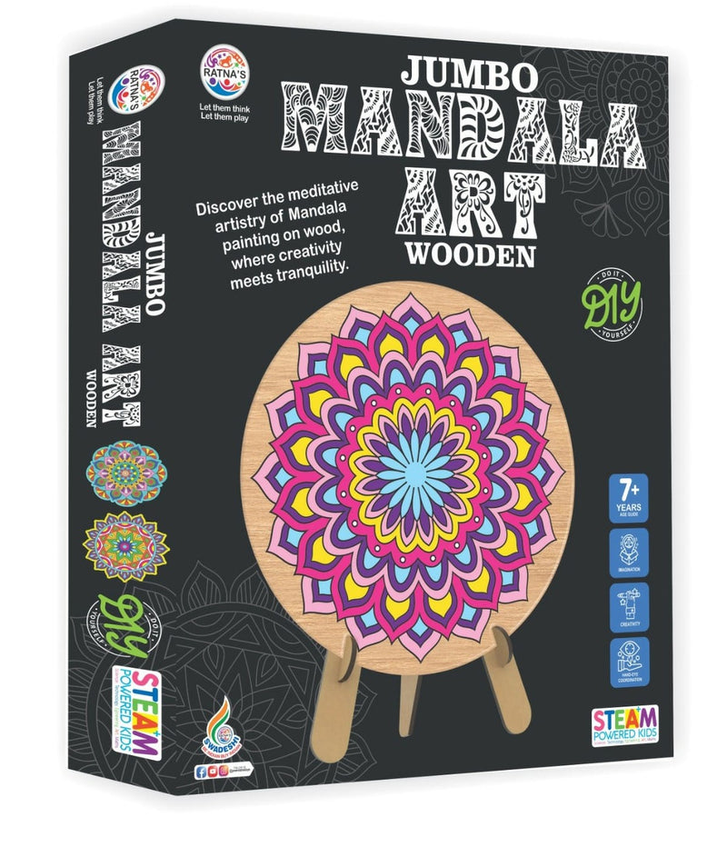 RATNA MANDALA WOODEN ART JUMBO