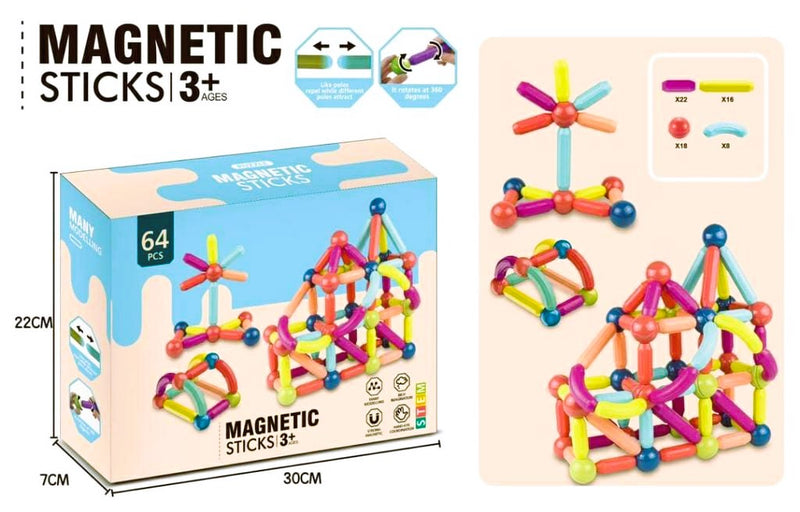 MAGNETIC 64-STICKS FD136D