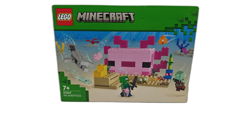 LEGO 21247 MINECRAFT AXOLOTL HOUSE