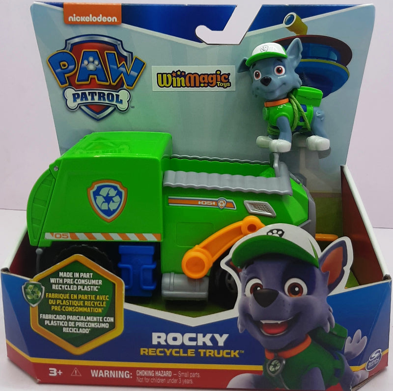 PAW PATROL ROCKY RECYCLE TRUCK 6068854