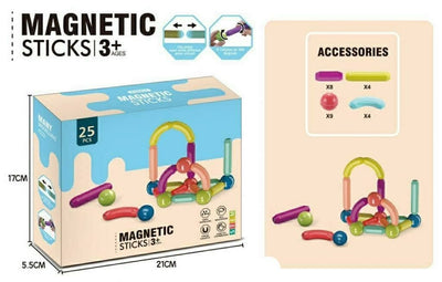MAGNETIC STIC BLOCKS 25PC H3101