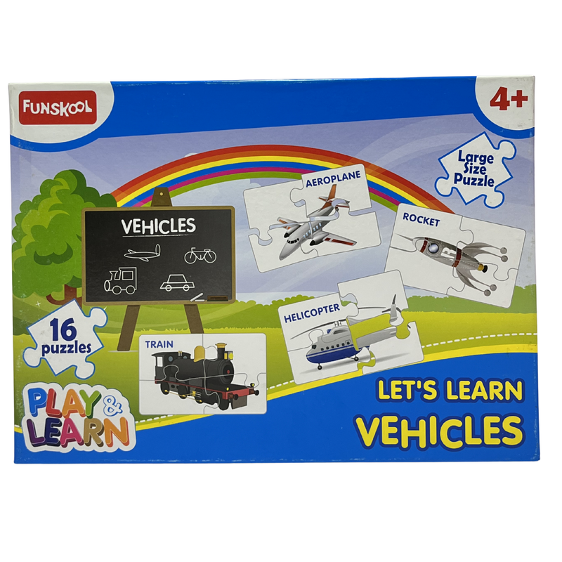 FUNSKOOL  VEHICLE PUZZLE 9421700