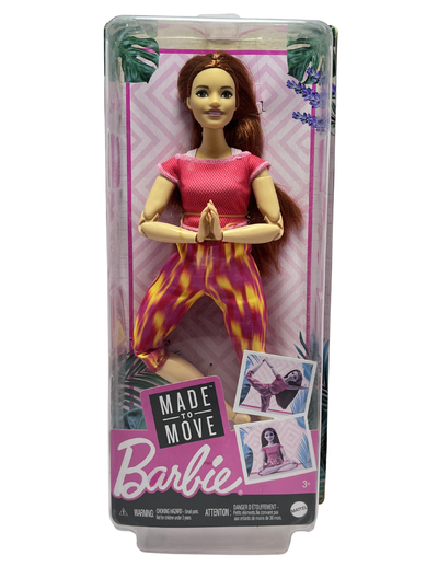 BARBIE GXF07DOLL MADE TO MOVE
