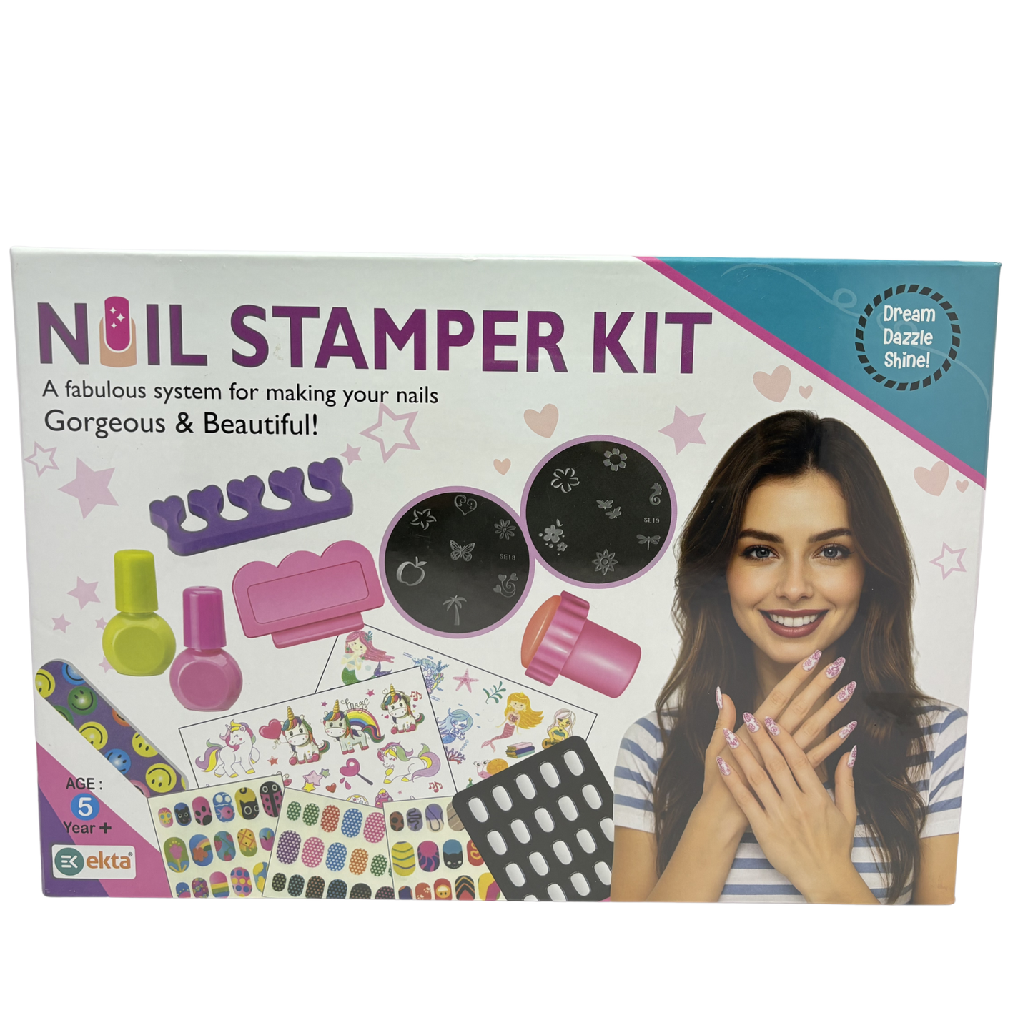 EKTA-Stamping Nail Art