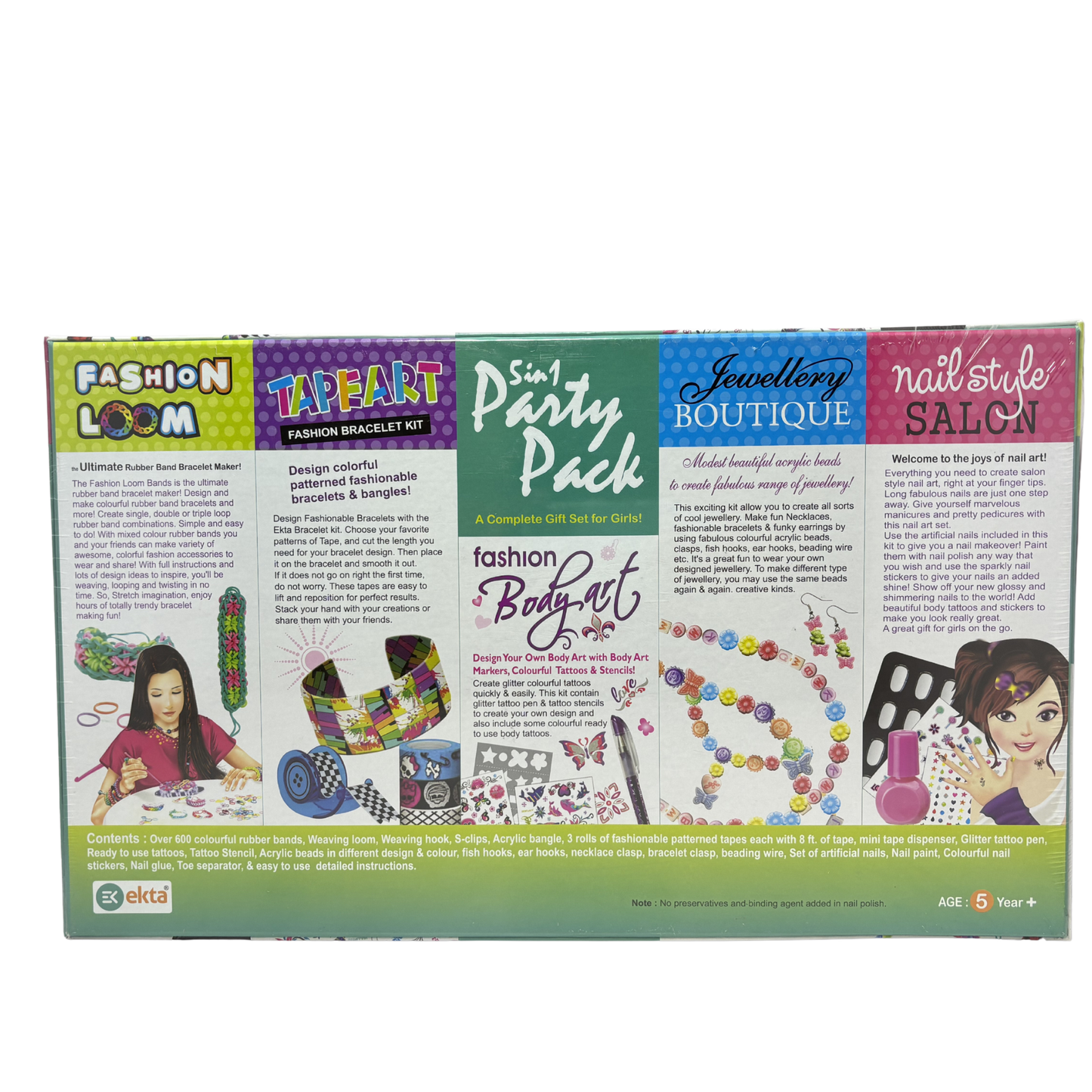 EKTA-5in1 PARTY PACK