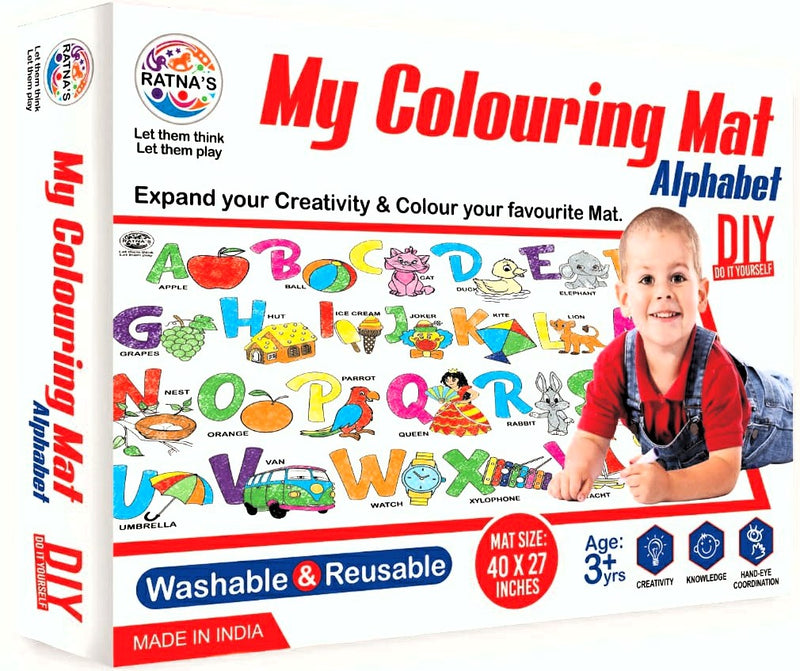 Ratna My Colouring Mat Alphabet