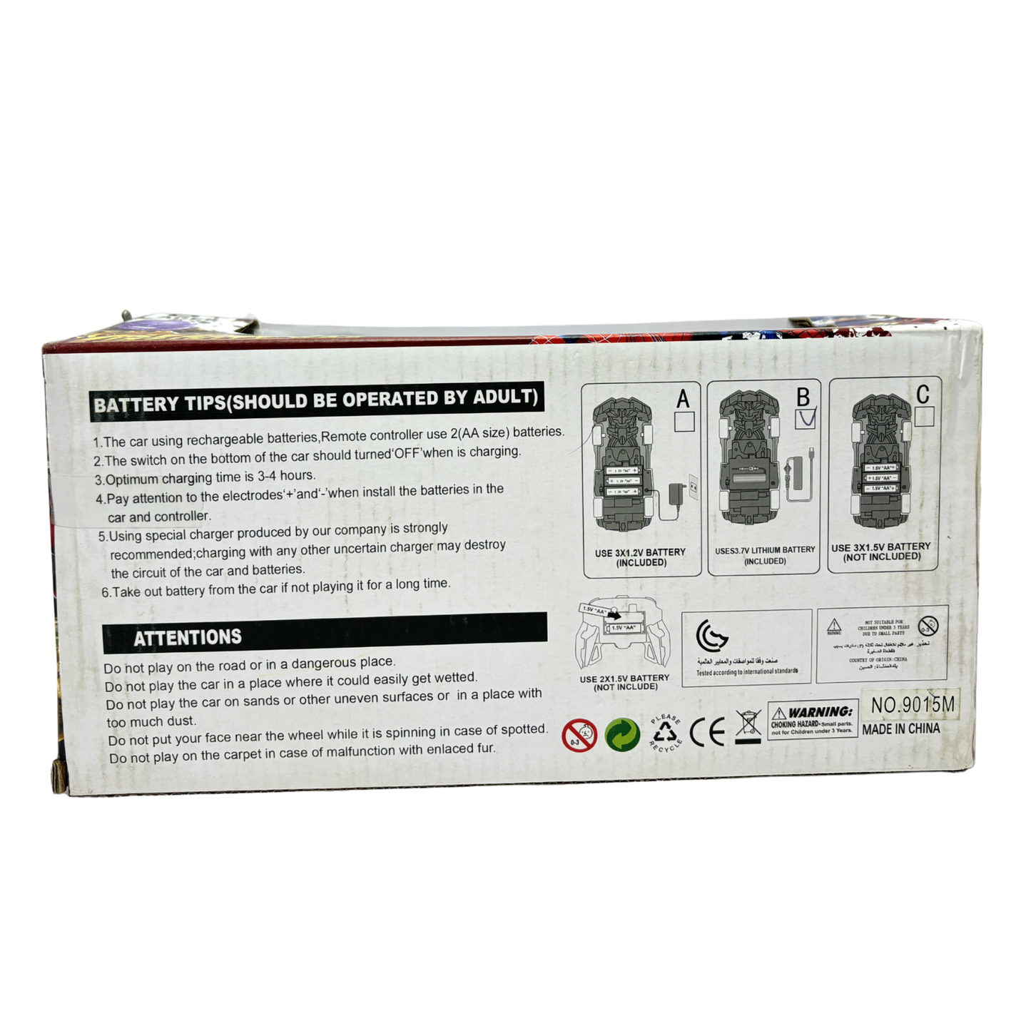 TRANSFORM R/C 9015M