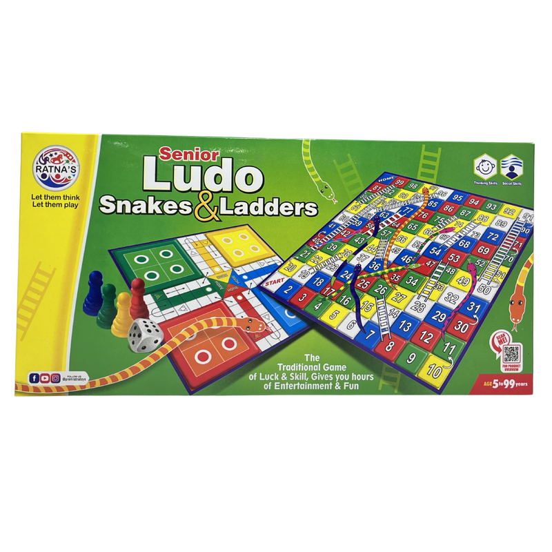 RATNA LUDO SNAKE & LADDER SENIOR