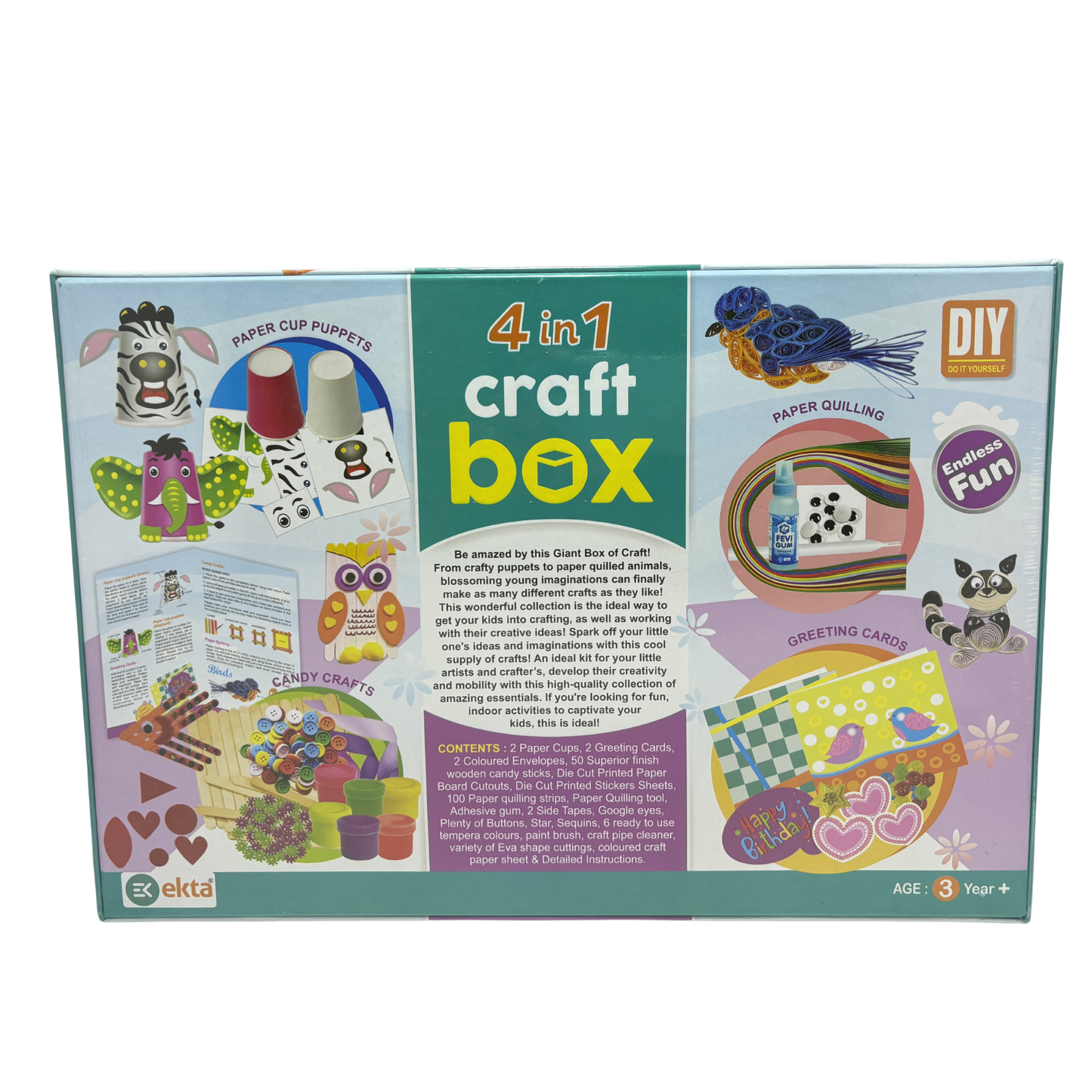 Ekta Craft Box 4in1