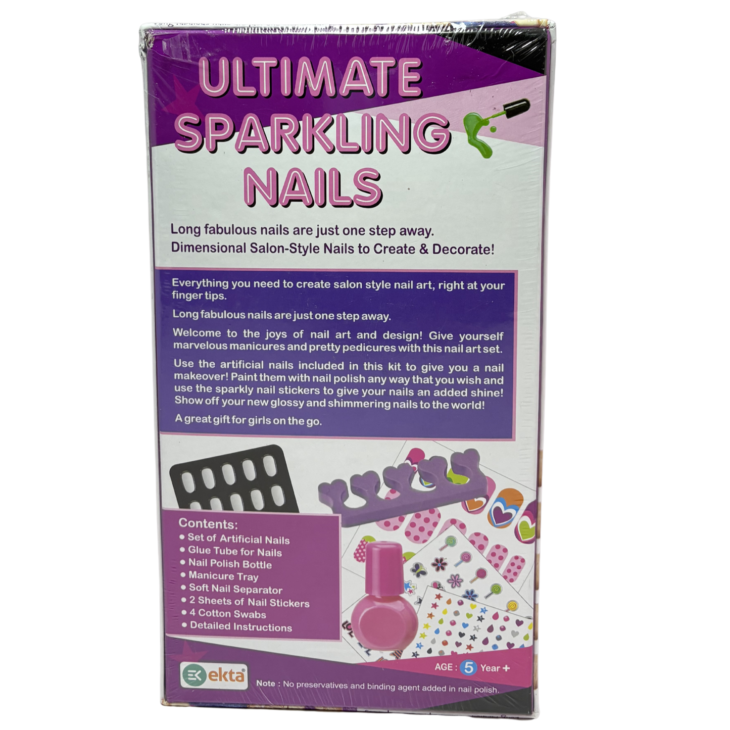EKTA-ULTIMATE SPARKLING NAILS