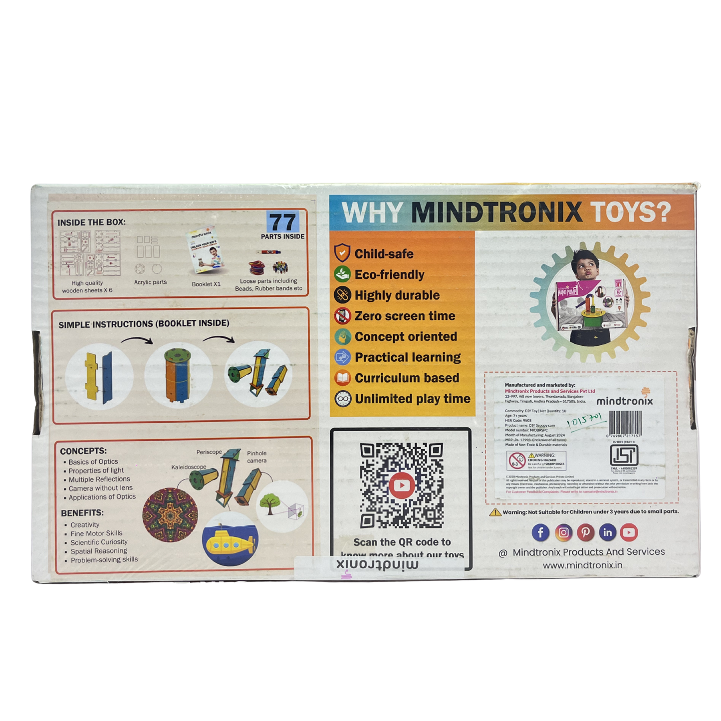 MINDTRONIX SCOOPY CAM 3IN1
