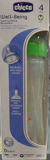 Chicco Feeding Bott4m+Green