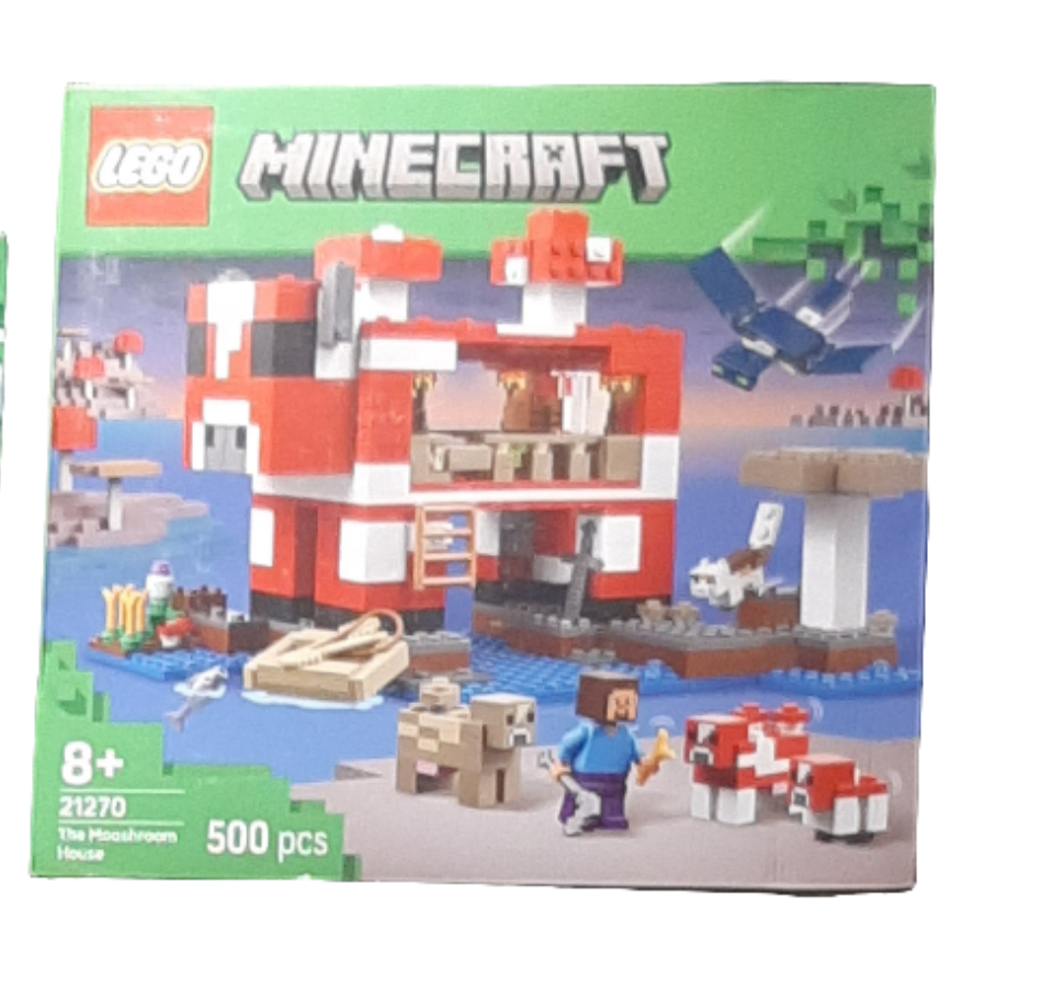 LEGO 21270 MINECRAFT THE MOOSHROOM HOUSE V29