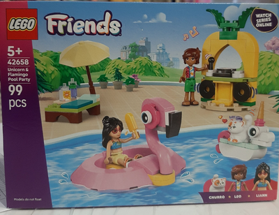 LEGO 42658 FRIENDS UNICORN & FLAMINGO POOL PARTY