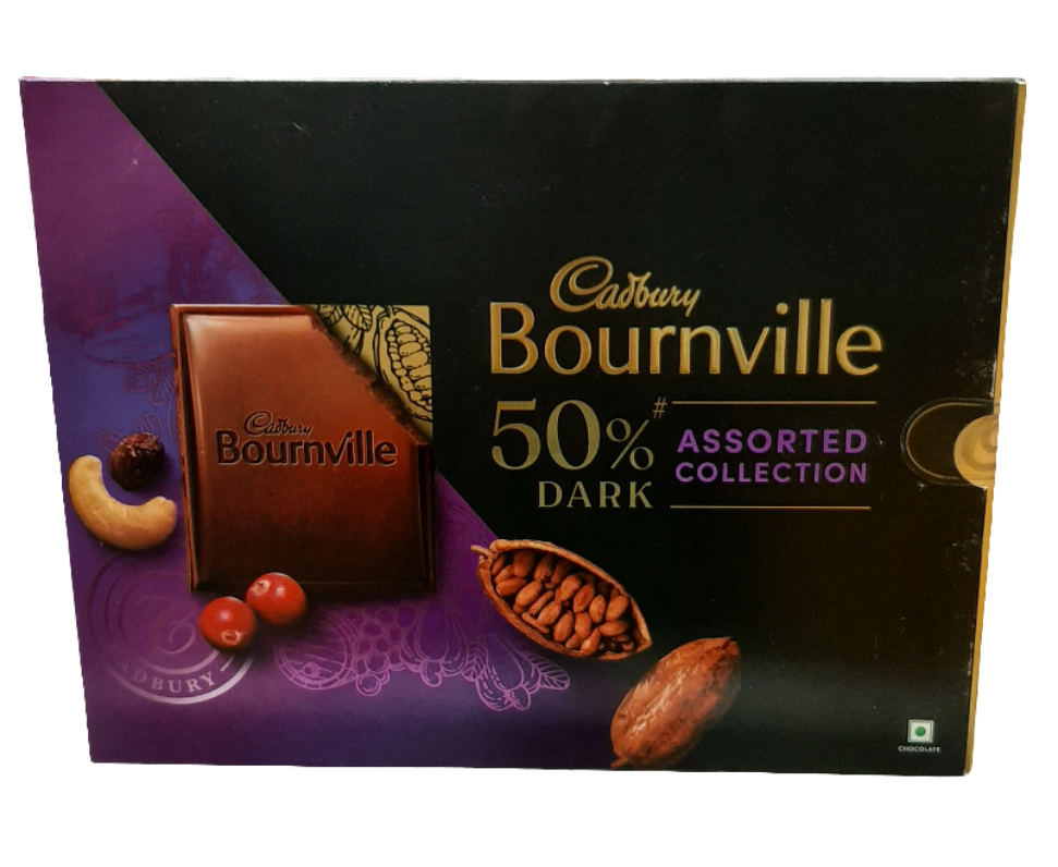 CADBURY BOURNVILLE 50% DARK ASSORTED 228 GMGIFT SET