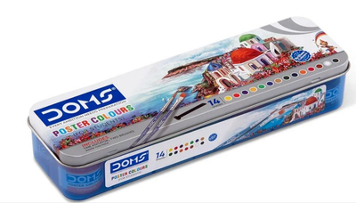 DOMS-7118 POSTER COLOUR 14SHADE