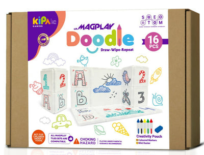 KIPA MAGPLAY 16PC DOODLE ART
