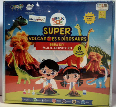 ACTONN PLAK0048 SUPER VOLCANOS & DINOSAURS
