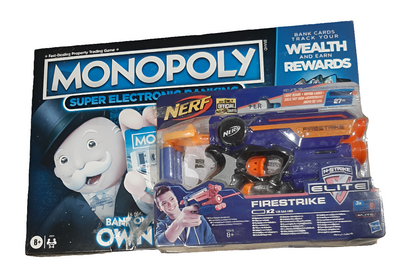 HASBRO E89782844 MONOPOLY SUPER ELECTRONIC BANKING