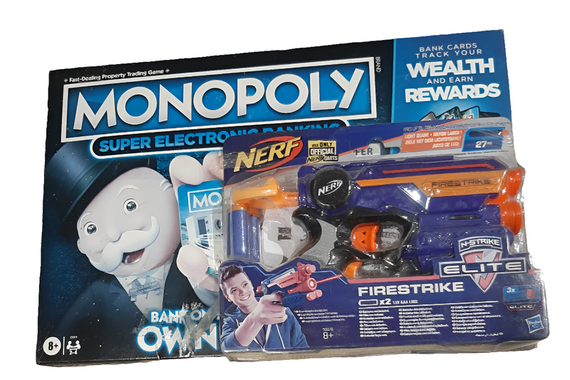 HASBRO E89782844 MONOPOLY SUPER ELECTRONIC BANKING