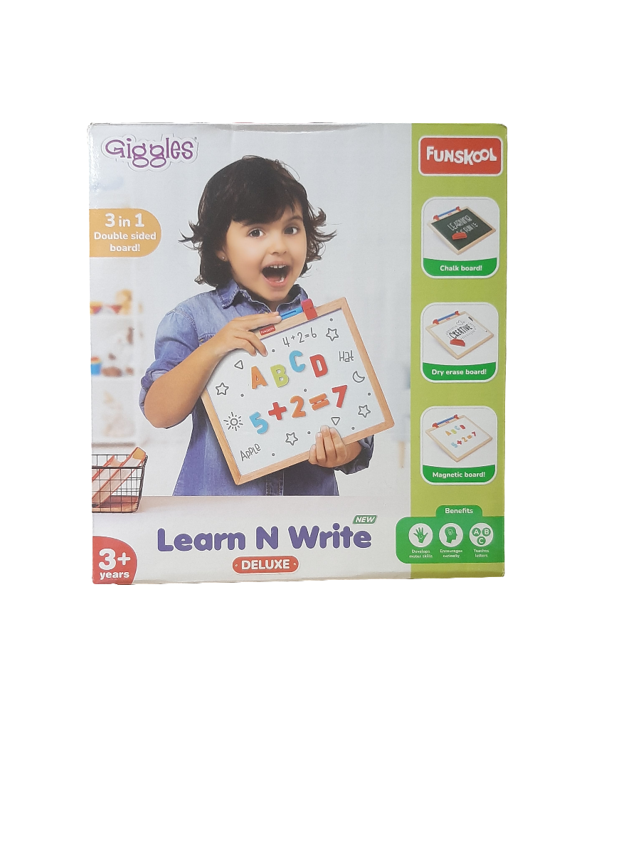GIGGLES 9917500 LEARN & WRITE DLX 3IN1 BOARD
