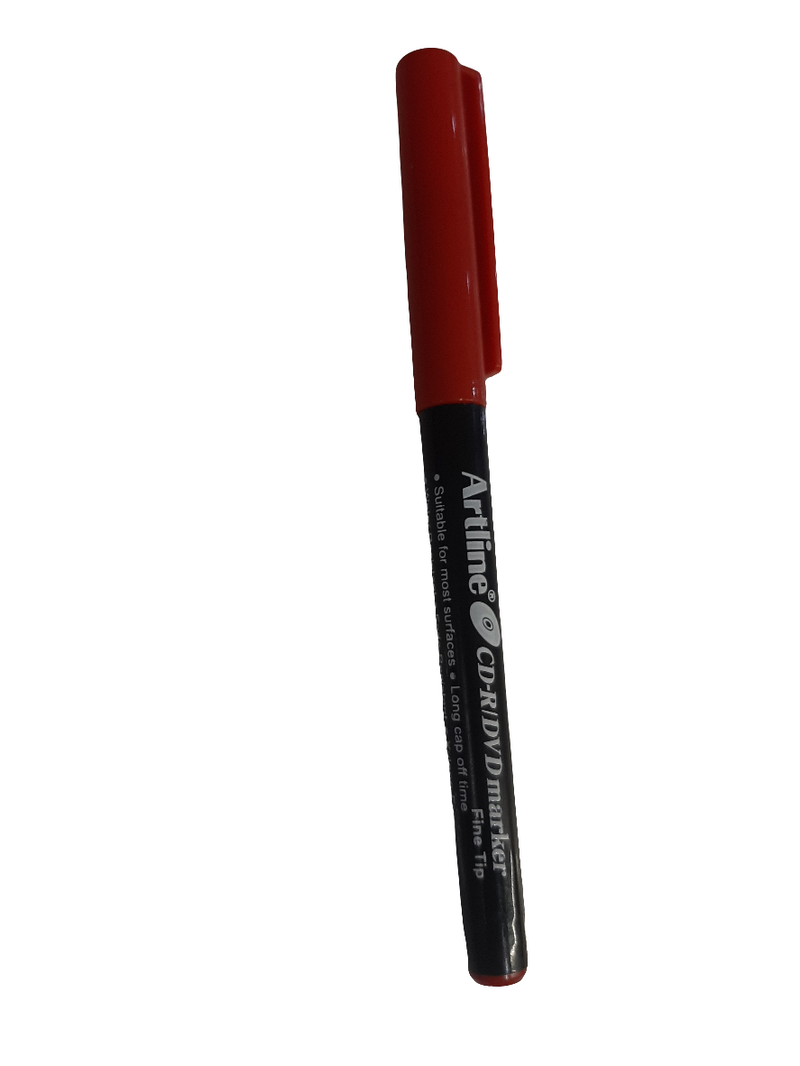 Artline CD Marker Red