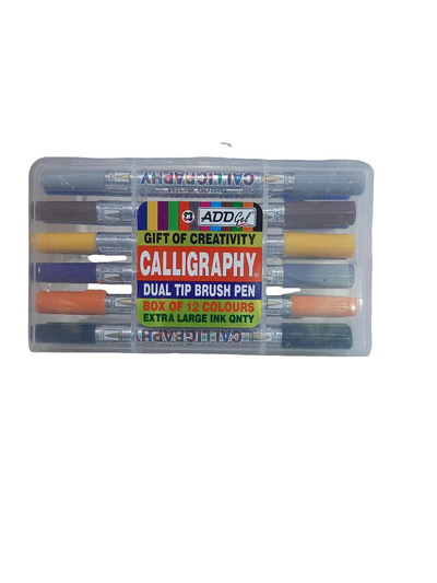 ADD GEL DUALTIP BRUSH PEN CALLIGRAPHY