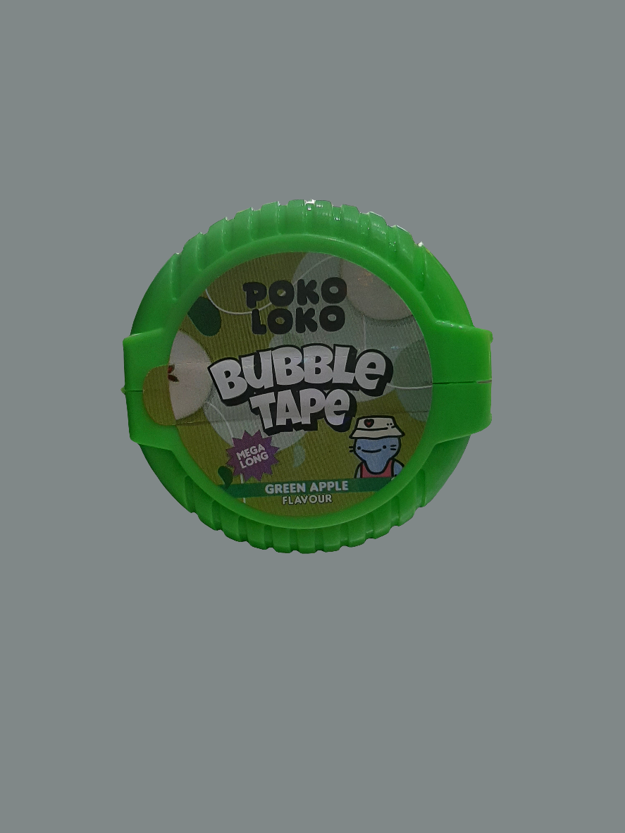 POKO LOKO BUBBLE TAPE GREEN APPLE