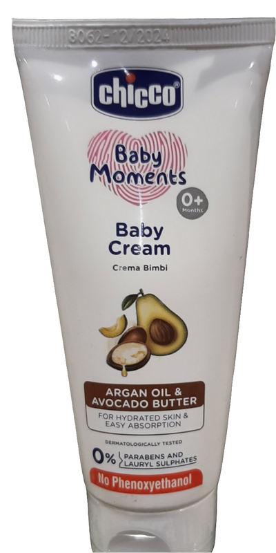 CHICCO BABY CREAM100GM 0M+