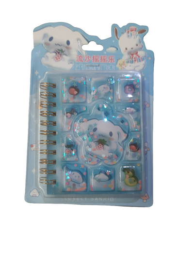 GLITTER SPIRAL DIARY