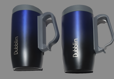 DUBLIN CASA MUG 2PC