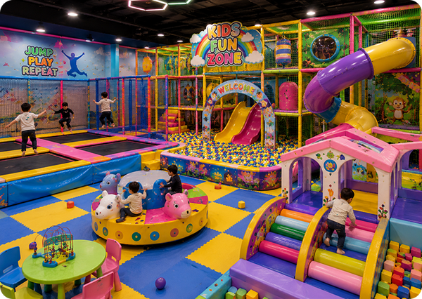Kids enjoying activities