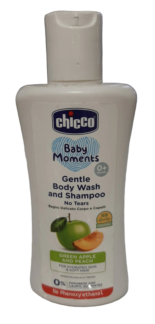 CHICCO GENTLE WASH AND SHAMPOO 100ML