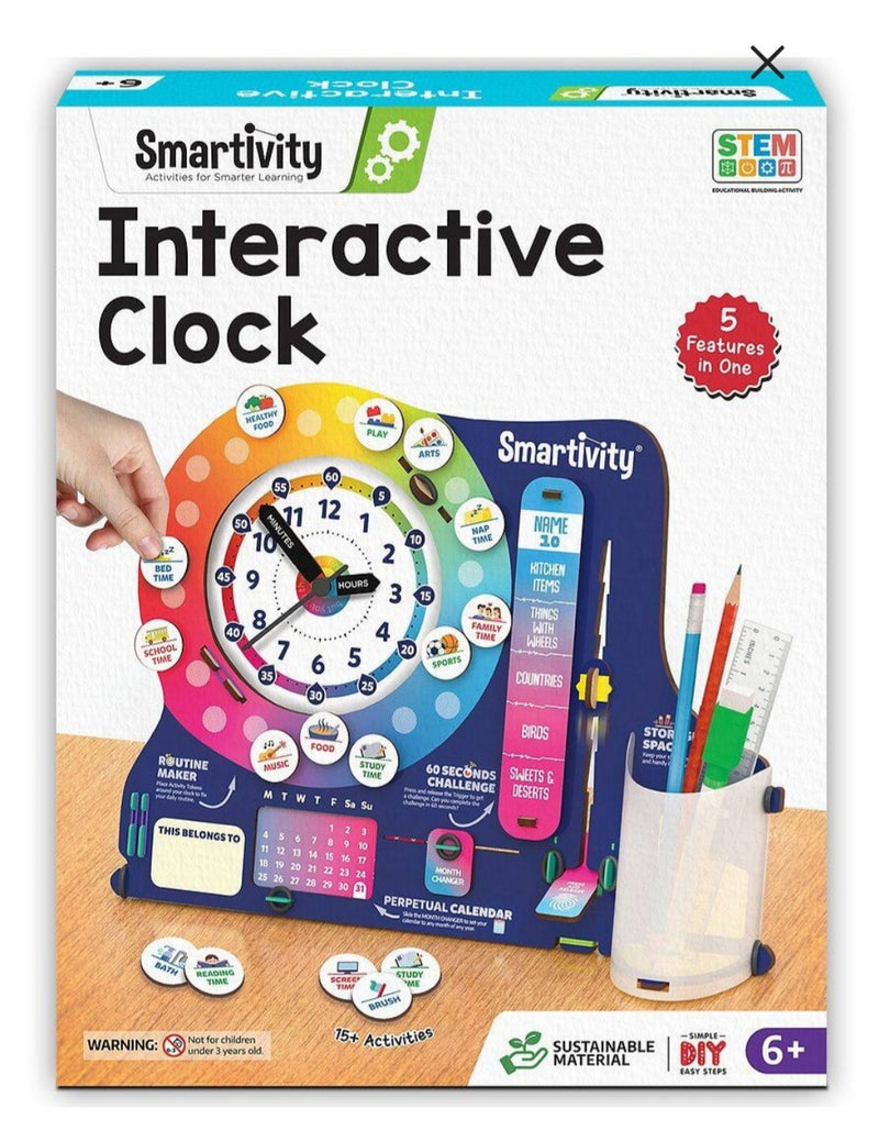 SMARTIVITY 1302 INTERACTIVE CLOCK