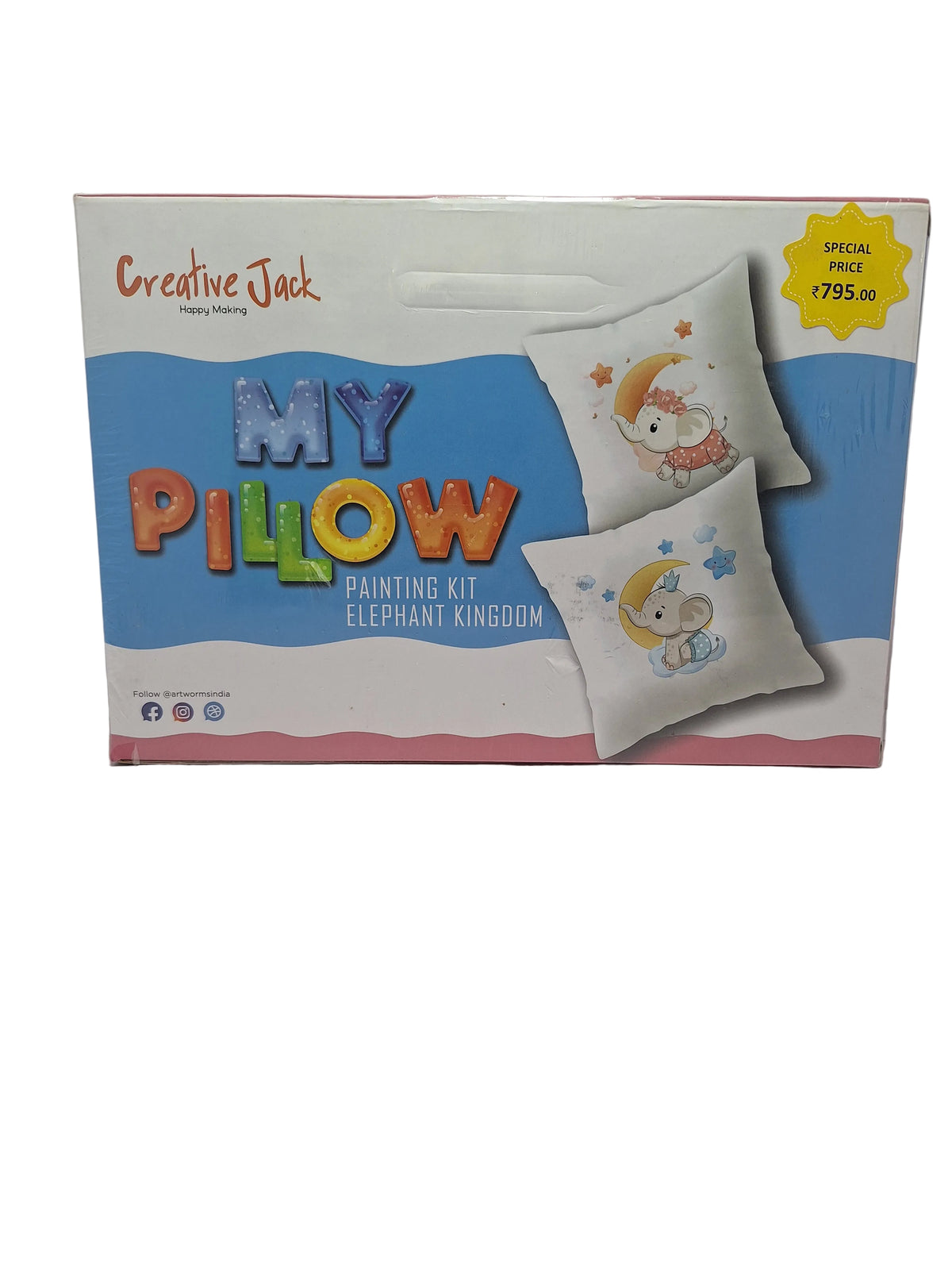 MY PILLOW ELEPHANT PAINTING KIT