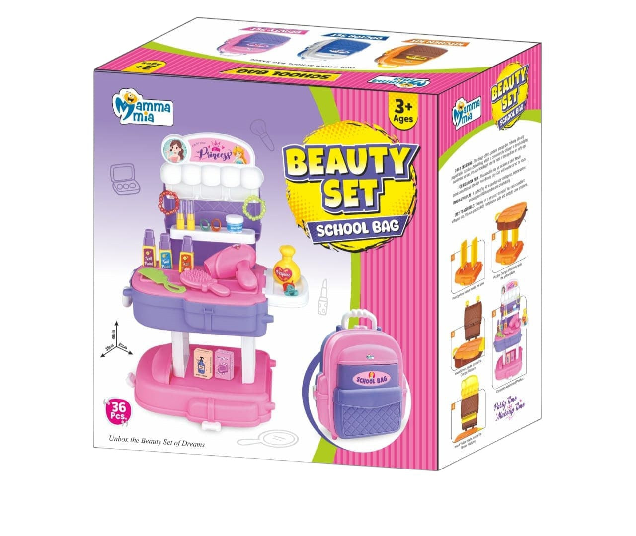 MAMMA MIA MM-1074 BEAUTY SCHOOL BAG