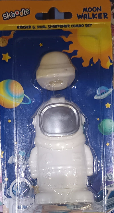 SKOODLE SK53113 MOON WALKER ERASER+SHARPNER