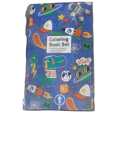 COLOURING+SCRATCH BOOK