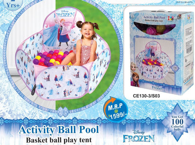 I-TOYS 67581 FROZEN 100 BALL POOL