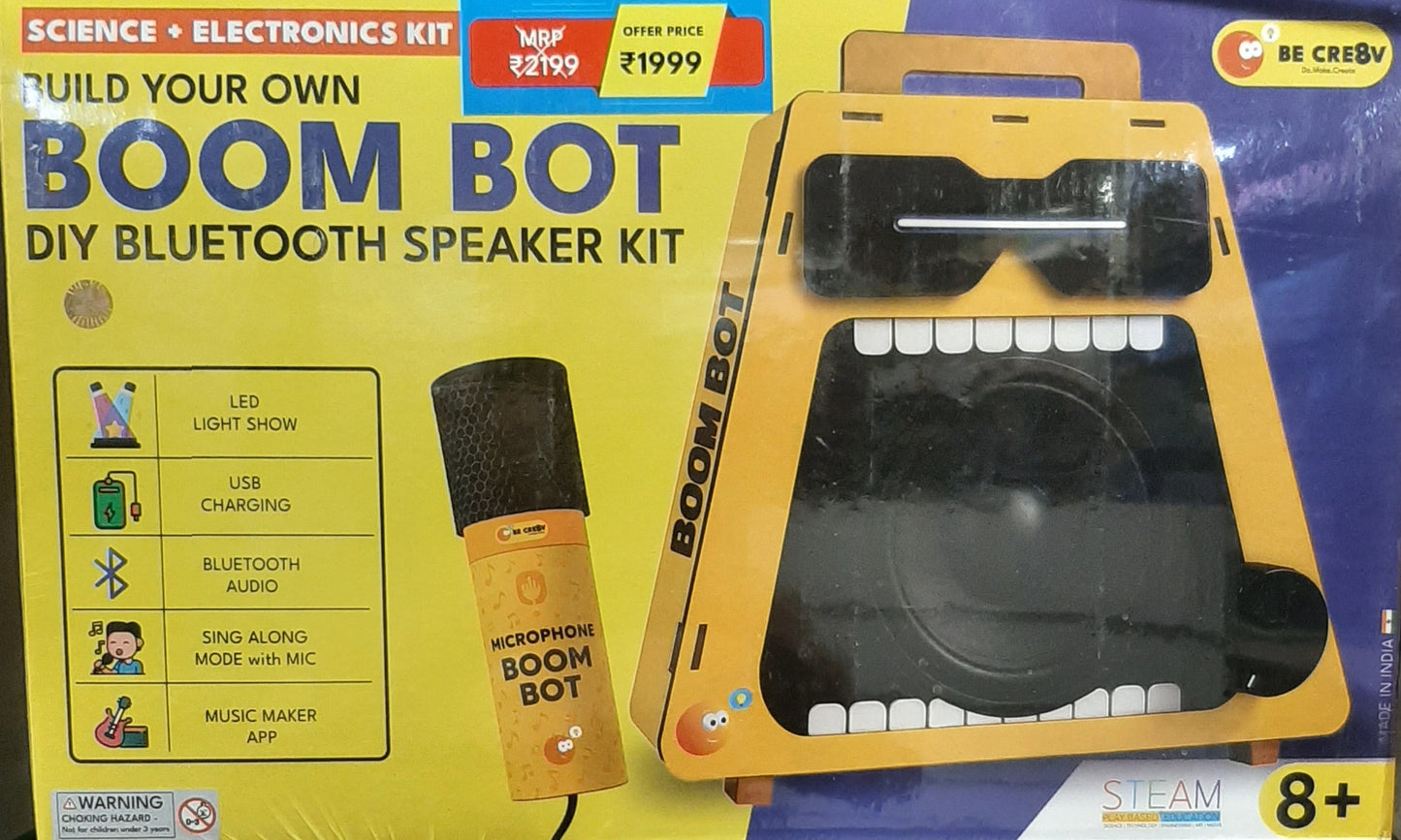 BOOM BOT BLUETOOTH SPEAKER KIT