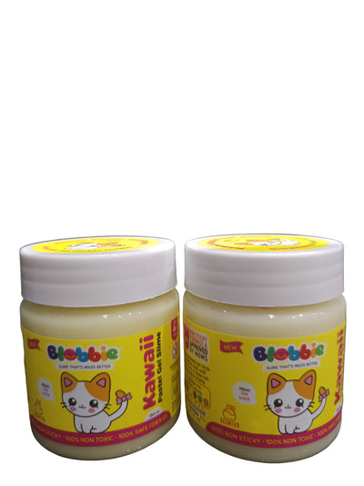 BLOBBIEPASTEL YELLOW GEL SLIME FLB01-015