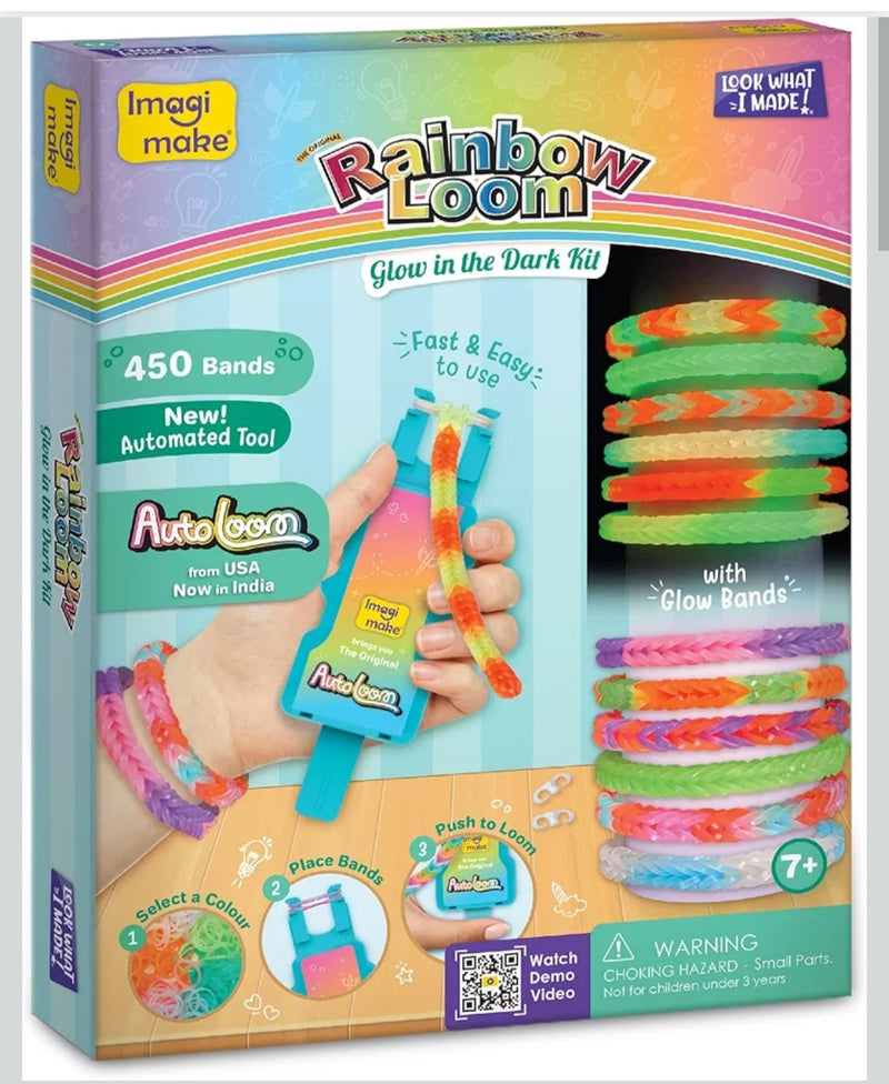 IMAGI MAKE RL01 RAINBOW LOOM GLOW INTHE DARK