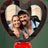 FRAME MIRROR HEART BIG