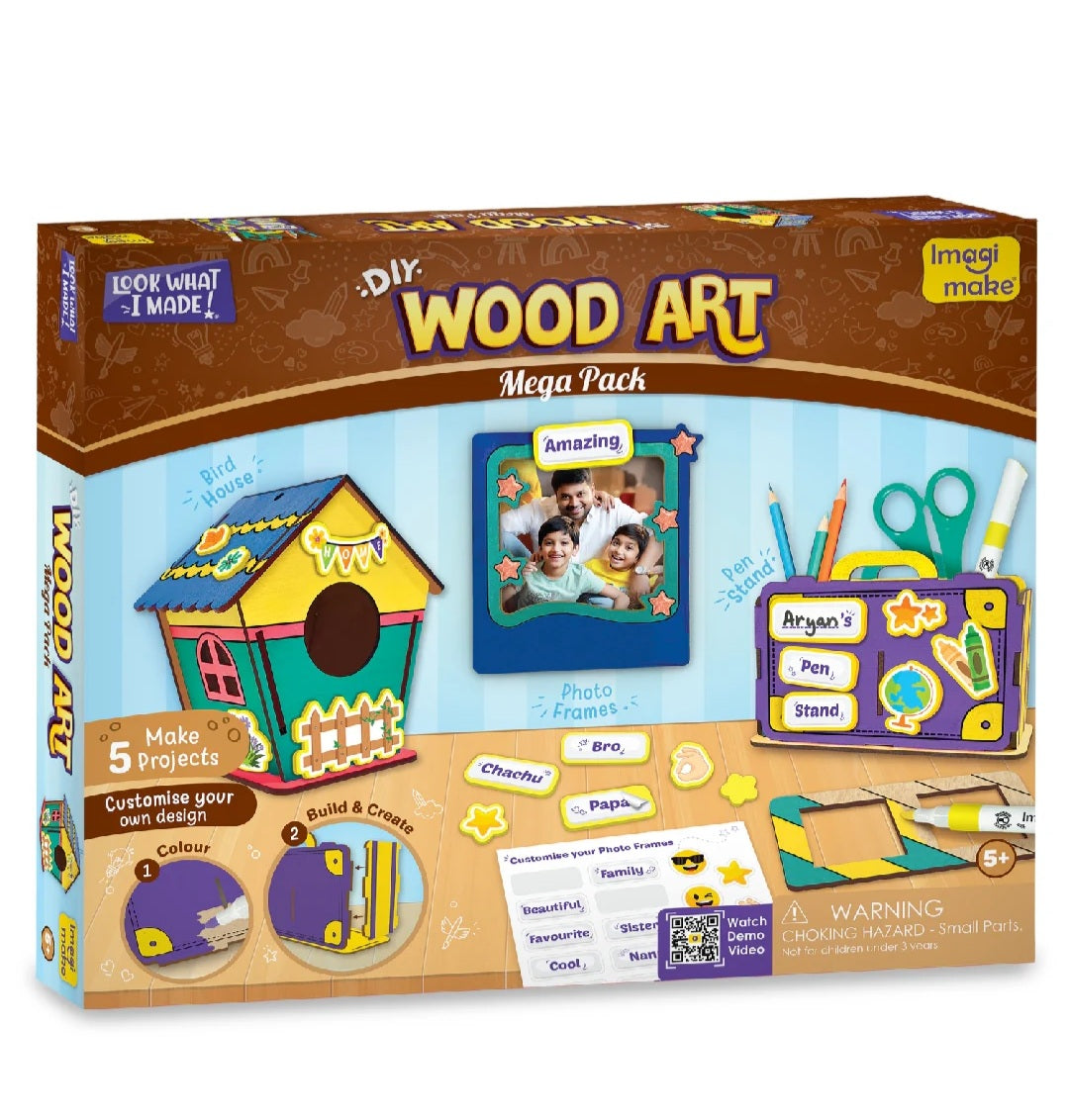 IMAGI MAKE WD03DIY WOOD ART MEGA ART