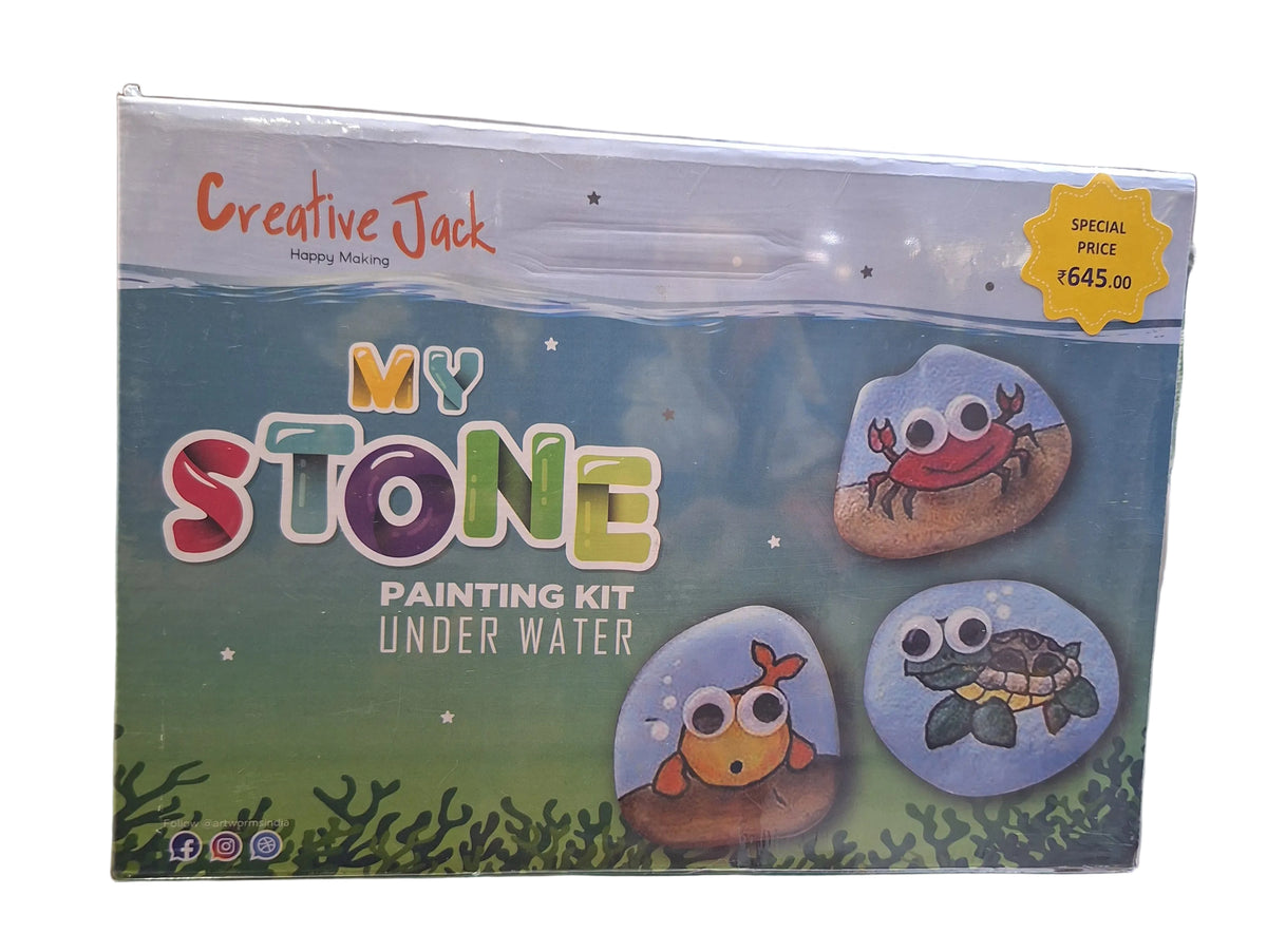 MY STONE PAINTING KIT UNDER WATER