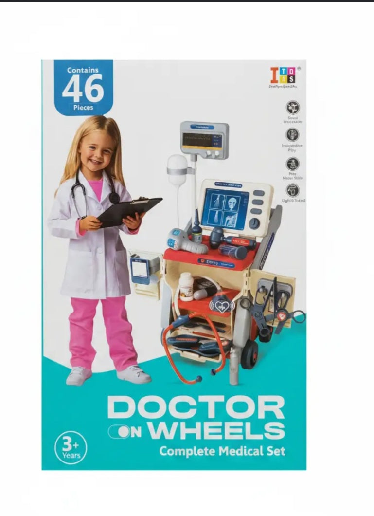 I-TOYS 01393 DOCTOR ON WHEEL 46PCS (Copy)