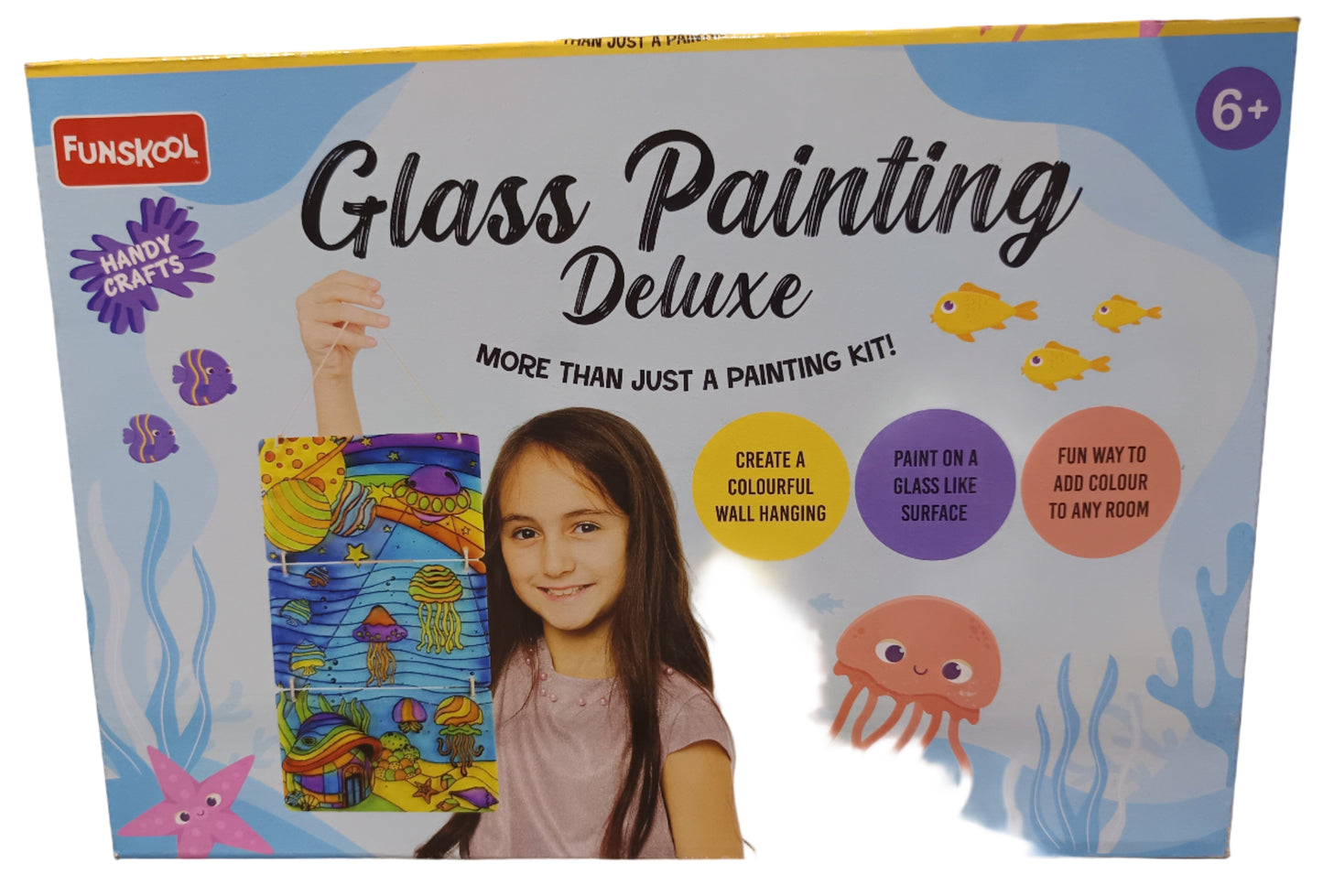 FUNSKOOL 9595800 GLASS PAINTING DELUX