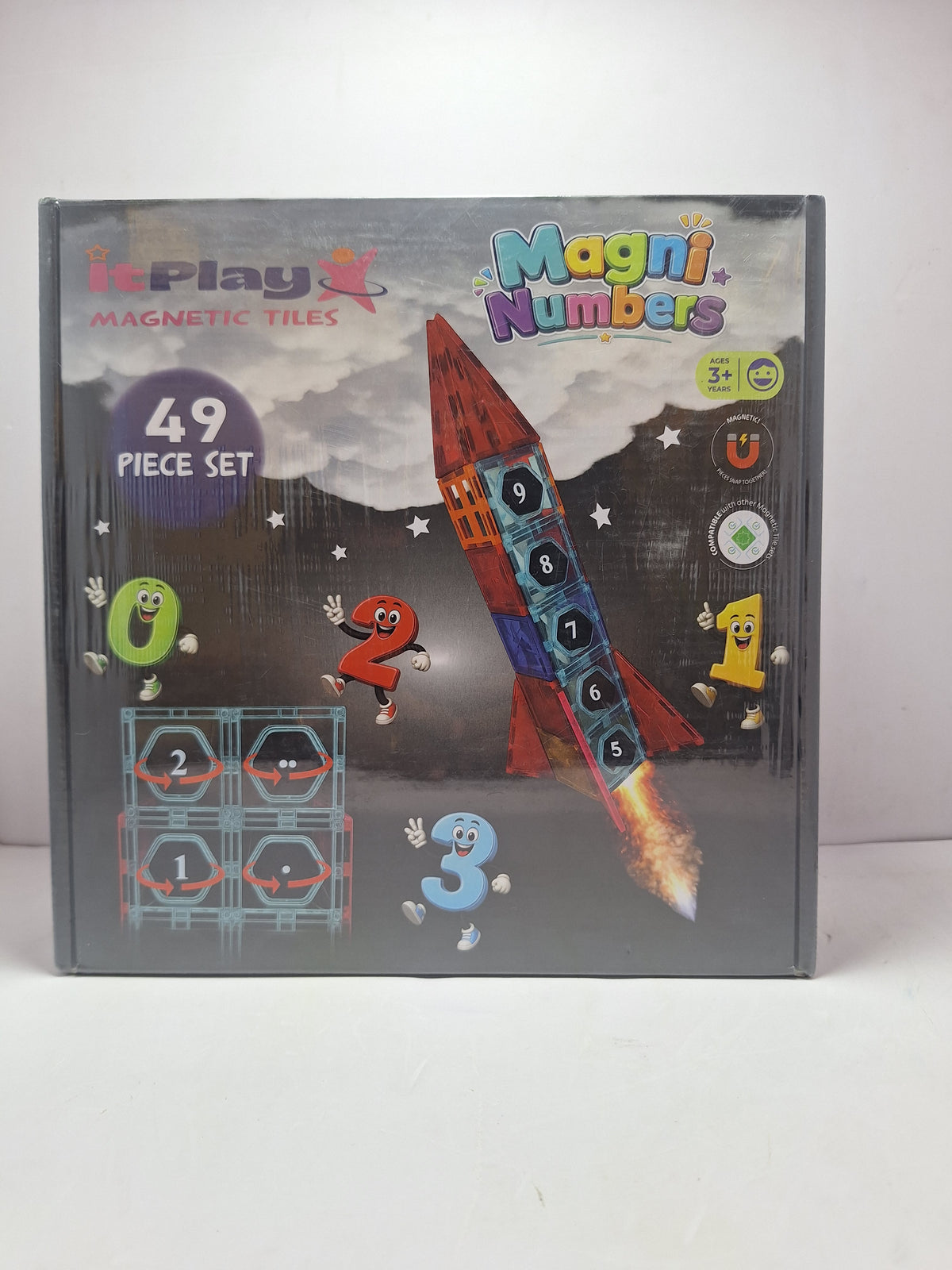 MAGNETIC TILES MT49 MAGNI NUMBERS